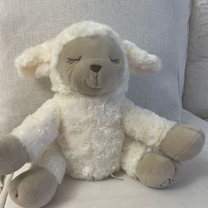 I am selling a lamb that is for a baby, comes with a music box or some sort of